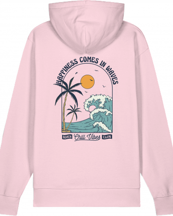 Happi Waves - Unisex Hoodie (Vegan, Bio-Baumwolle, Fair Wear)