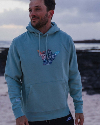 Catch Waves - Unisex Hoodie (Vegan, Bio-Baumwolle, Fair Wear)