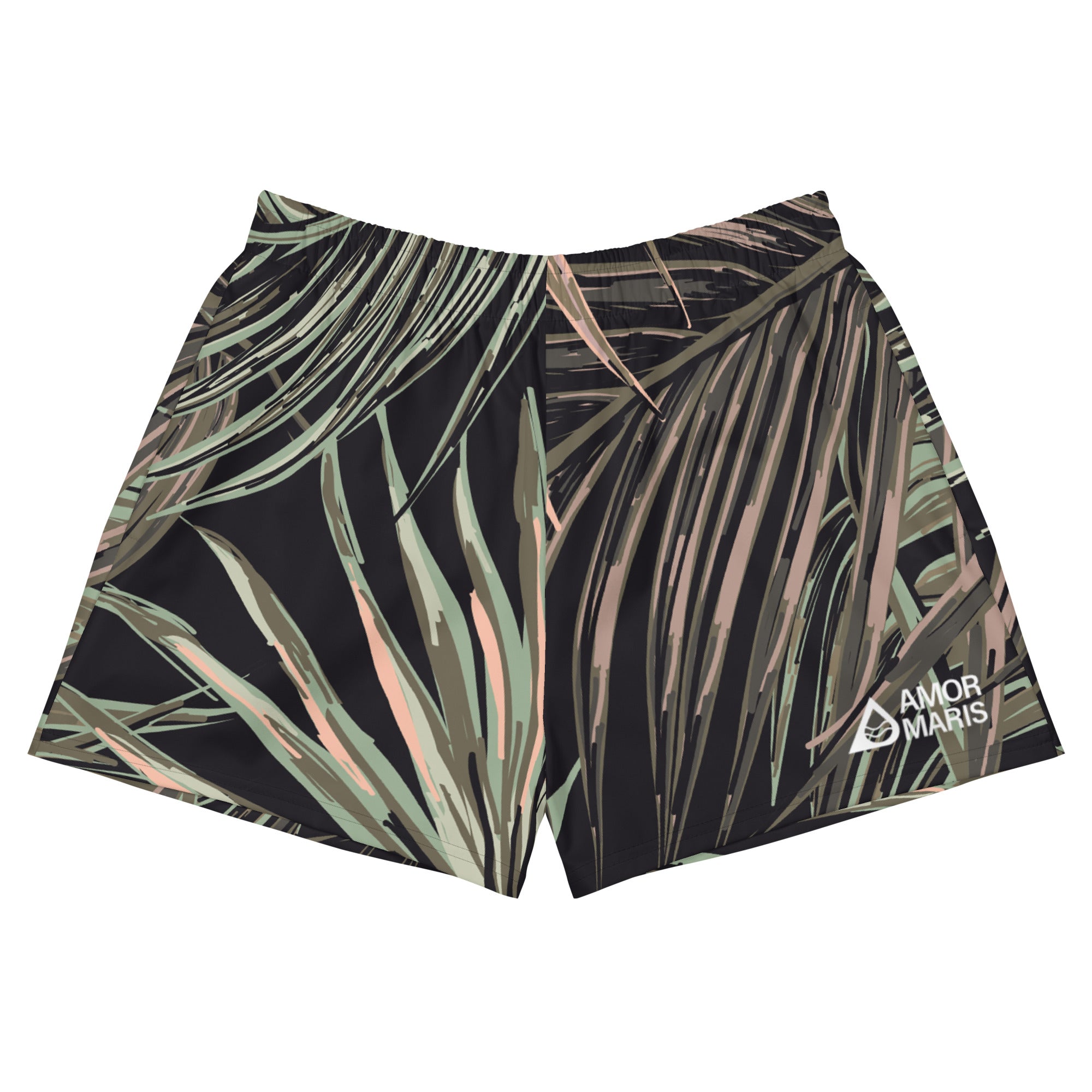 Black Palms - Recycelte Sport-Shorts