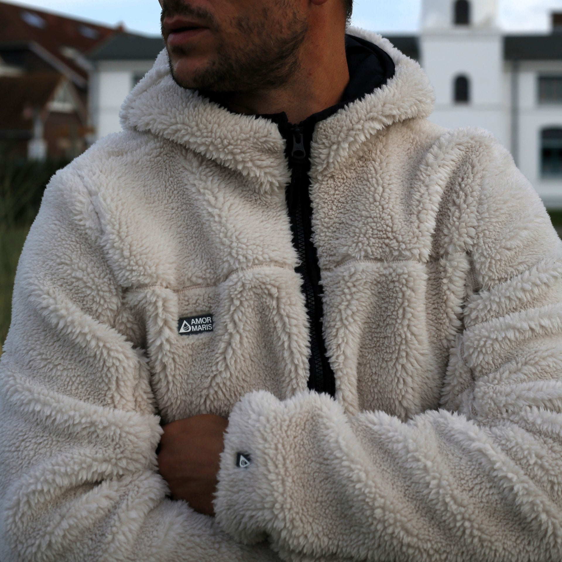 Teddy Fleece Tommy Hilfiger Winterjacke Damen WeiÃƒÂŸ Kurze Jacke