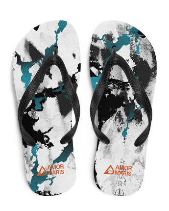 Beach-Flip-Flops-white-black